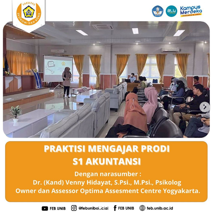 PRACTIONERS TEACHING OF BACHELOR OF ACCOUNTING 2022