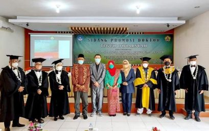 Doctoral Promotion” Teguh Dwiarsyah”