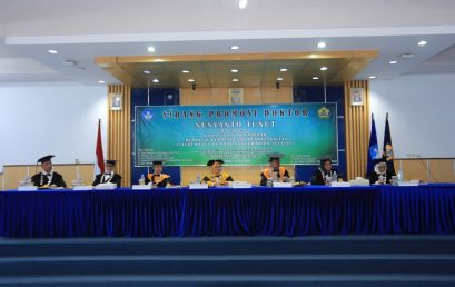 Doctoral Promotion ” Susyanto Tunut”