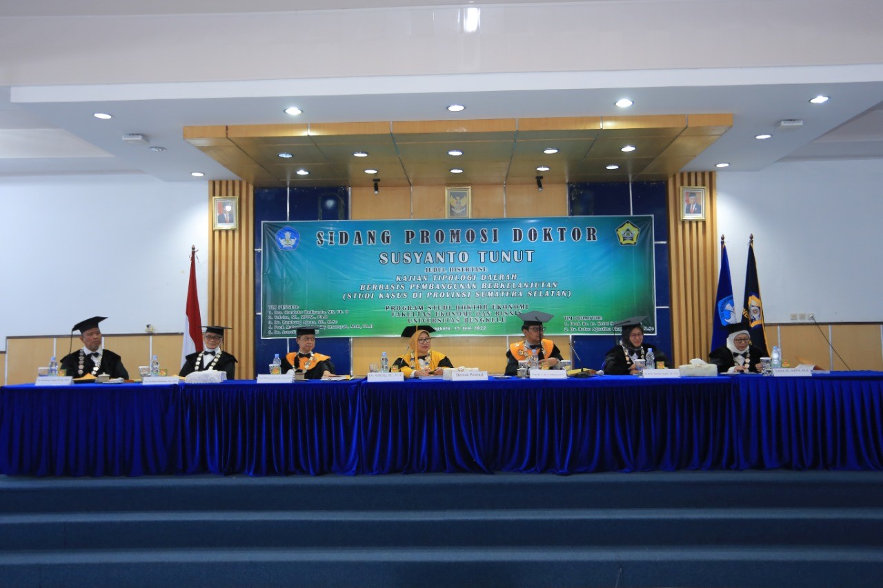 Doctoral Promotion ” Susyanto Tunut” Doctoral Promotion ” Susyanto Tunut”