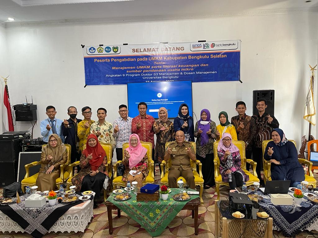 SERVICE OF GEN 9 STUDENTS AND LECTURERS DOCTORAL IN MANAGEMENT