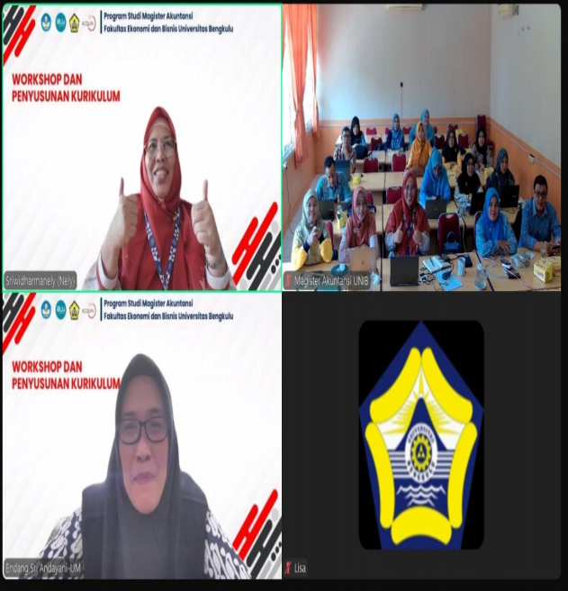 Workshop dan Penyusunan Kurikulum Program Studi Magister Akuntansi Universitas Bengkulu Workshop dan Penyusunan Kurikulum Program Studi Magister Akuntansi Universitas Bengkulu