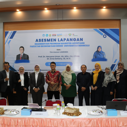 Magister Akuntansi FEB UNIB Jalani Asesmen Lapangan Reakreditasi, Siap Menuju Akreditasi Unggul