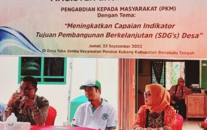 ENCOURAGING SDG’s VILLAGE