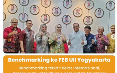 BENCHMARKING WITH FACULTY OF ECONOMICS AND BUSINESS UII YOGYAKARTA 2022