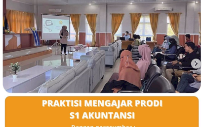 PRACTITIONERS TEACHING OF BACHELOR OF ACCOUNTING 2022