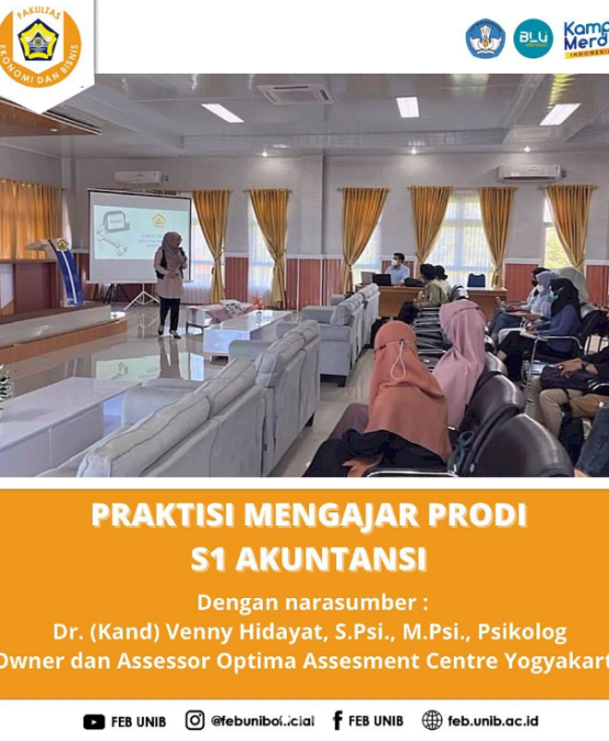 PRACTITIONERS TEACHING OF BACHELOR OF ACCOUNTING 2022