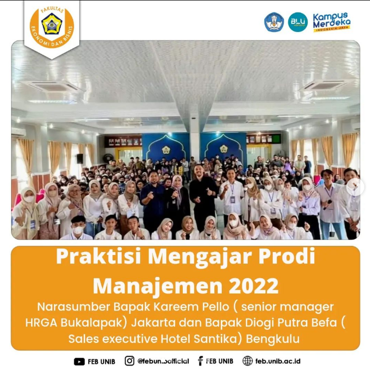 PRACTITIONERS TEACHING MANAGEMENT’S STUDY PROGRAM 2022